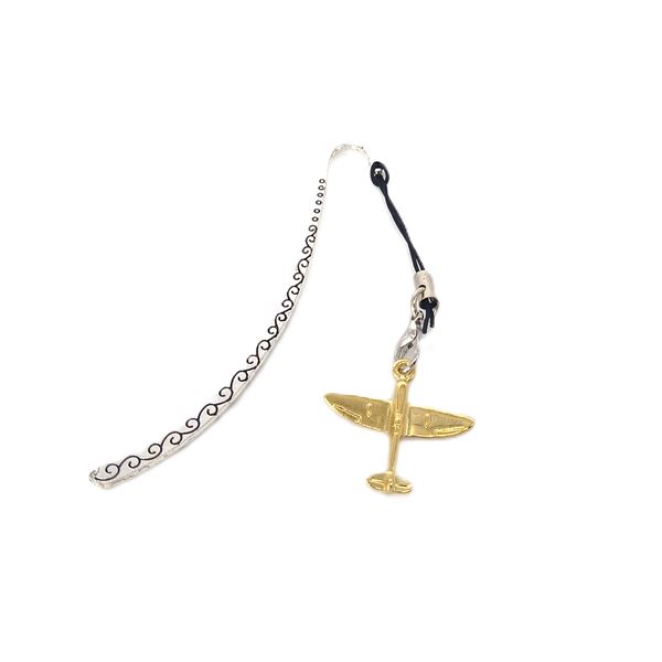 Bookmark Spitfire, gold