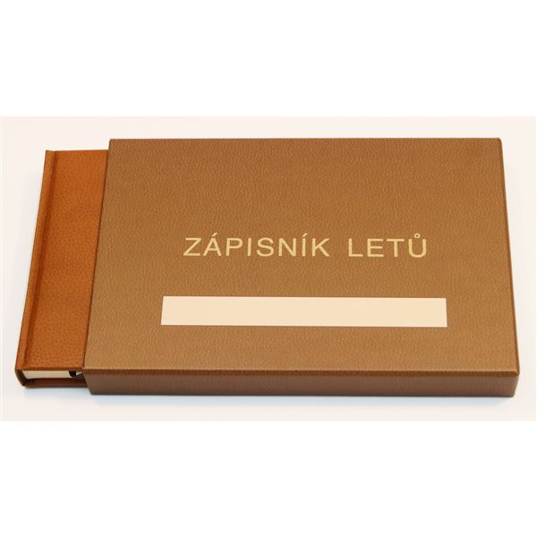 Pilot Logbook Box - brown