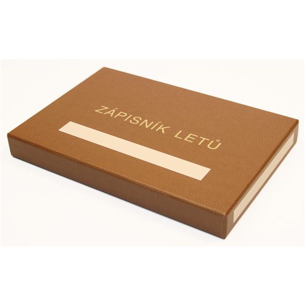 Pilot Logbook Box - brown