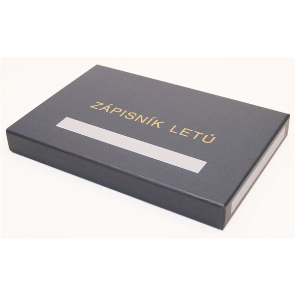 Pilot Logbook Box - blue