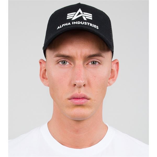 Alpha Industries Basic Trucker Cap black