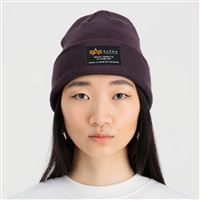 Alpha Industries Čepice Crew tm. fialová