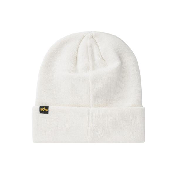 Alpha Industries Čepice Crew bílá