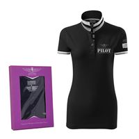 ANTONIO Women poloshirt PILOT black, S