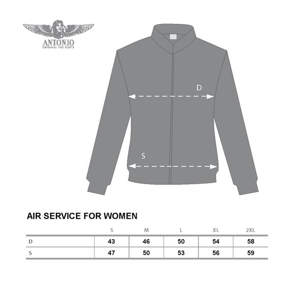 ANTONIO Women sweatshirt AIR SERVICE, M