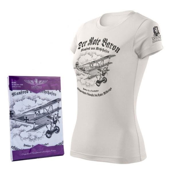 ANTONIO Women T-Shirt FOKKER DR.1, M