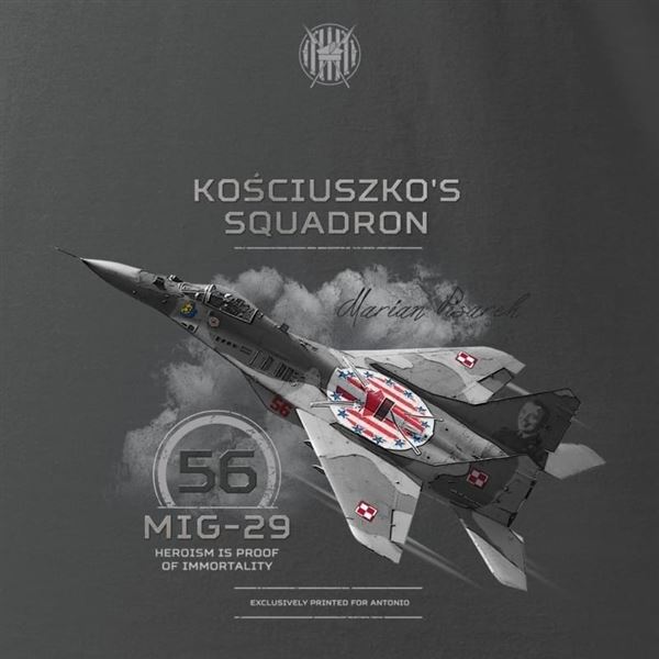 ANTONIO Tričko dámské MIG-29, M