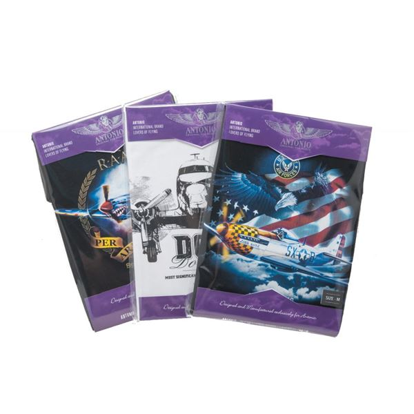 ANTONIO Tričko dámské s letounem P-51 MUSTANG, S