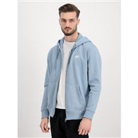 Alpha Industries Mikina Basic SL zip sv.modrá, M Alpha Industries Mikina Basic SL zip sv.modrá, M