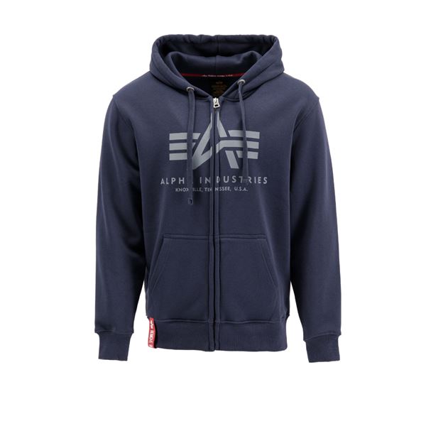 Alpha Industries Basic Zip Hoodie rep.blue, M