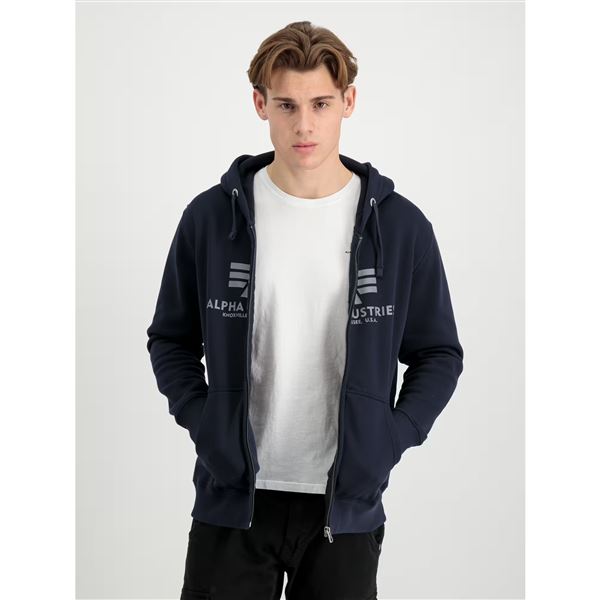 Alpha Industries Basic Zip Hoodie rep.blue, M