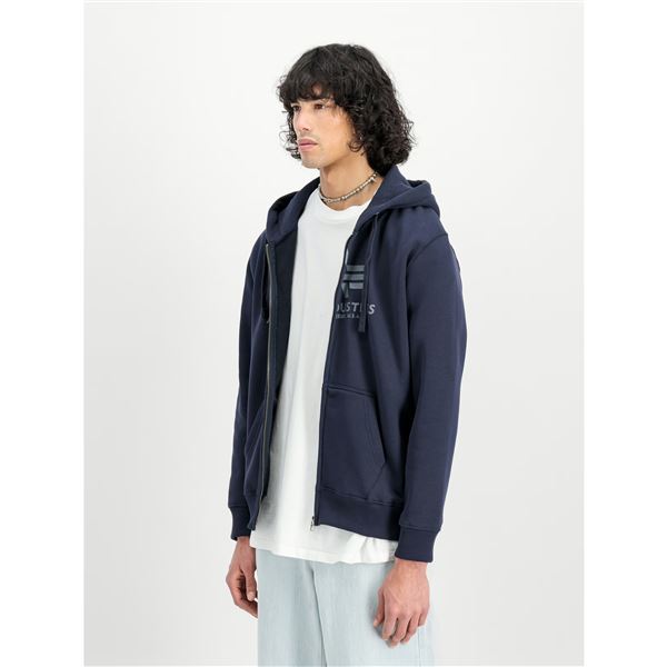 Alpha Industries Basic Zip Hoodie rep.blue, M