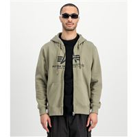 Alpha Industries Basic Zip Hoodie olive, M Alpha Industries Basic Zip Hoodie olive, M