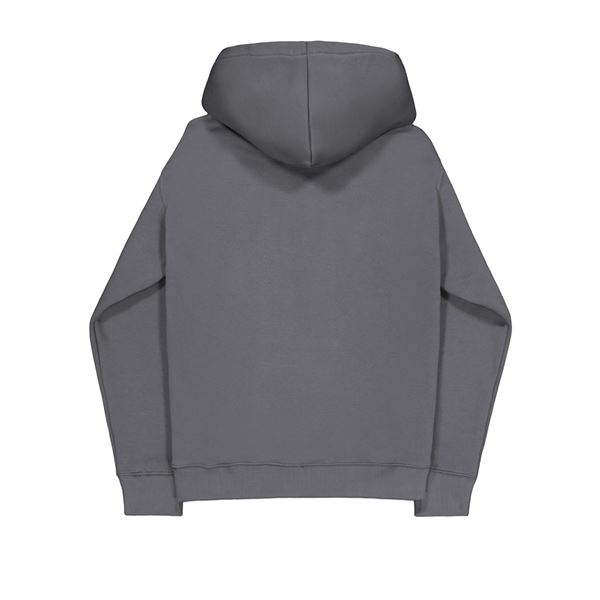 Alpha Industries Mikina Basic s kapucí tm. šedá, M